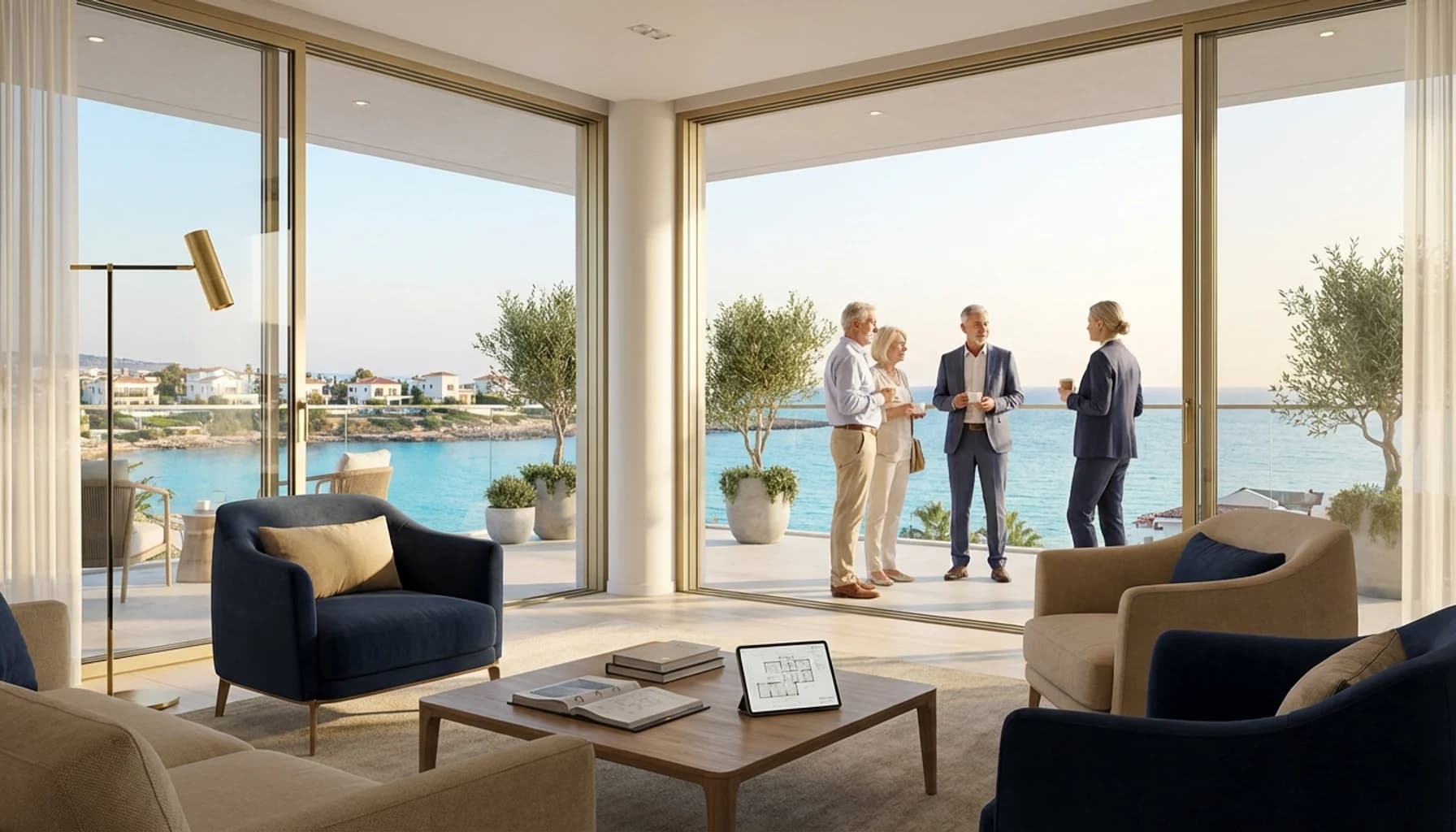 Helping Two English Couples Get Their Cyprus Title Deeds