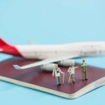 miniature traveler airplane model passport book 1 cyprus