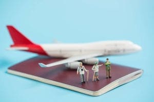 miniature traveler airplane model passport book 1 cyprus
